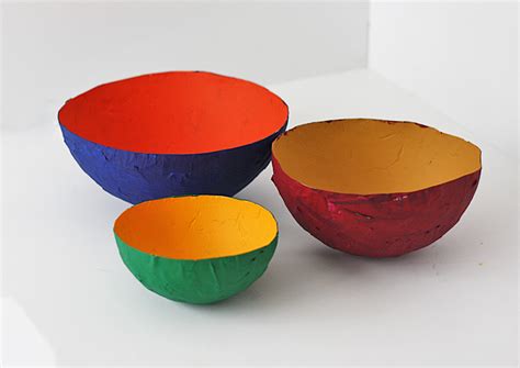 22 Colorful Paper Mache Bowls Guide Patterns