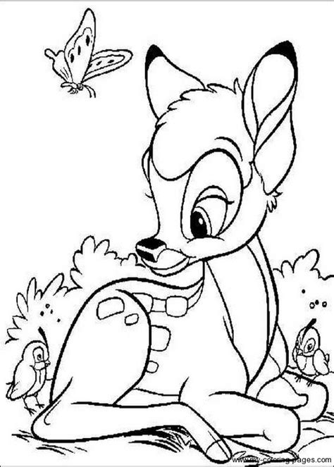 But one day he ventures into open ground with his mother, hunters separate them forever. Bambi Coloring Pages Coloring Kids - Coloring Kids