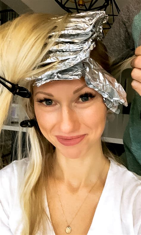 Diy Hair Highlights At Home Hello Ivory Rose