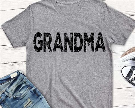 Grandma Svg Grandmother Svg Grandma Svg Shirt Mothers Day Etsy Uk