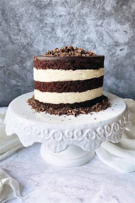 Well, a chocolate layer cake of course! Chocolate Cake With Bavarian Cream Filling | Foodal