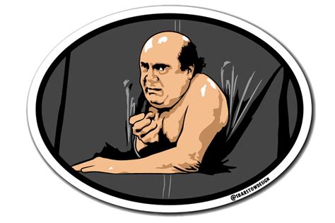 Couch Frank Reynolds Danny Devito Vinyl Sticker Always Sunny Etsy