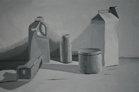 Black And White Still Life Painting By Ryan Flanagan Fine Art America