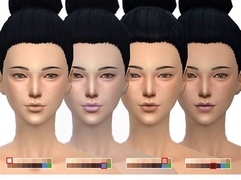 Skintones Version Asian For You Found In Tsr Category Sims 4