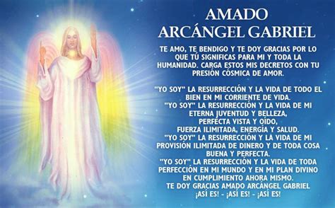 Bu dualarla başmelek uriel'in ve başmeleklerin gücünü bilir şimdi app oracion al arcangel uriel'i indirin ve deneyiminizi bizimle paylaşın. decretos y afirmaciones al arcangel san gabriel - Buscar ...