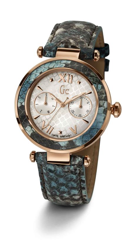 Eksotisme Warna Biru Turquois dalam Jam Tangan Gc Turquoise Python