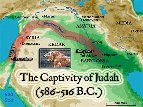 Captivity Of Judah In Babylon 70 Years Free Powerpoint Sermons By