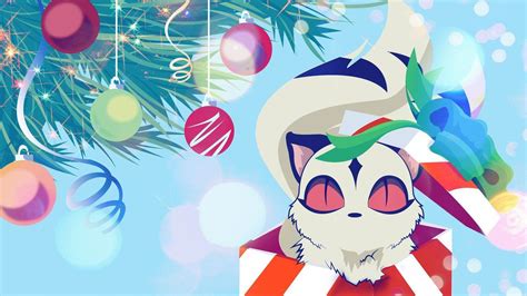 Text with street lamp and snowflakes background. Christmas Anime Wallpapers - Wallpaper Cave