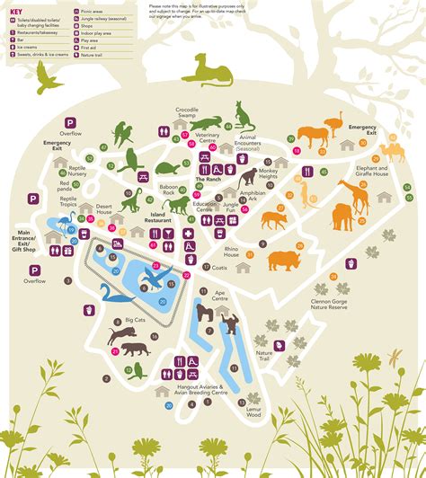 Paignton Zoo Interactive Map Zoo Map Interactive Map Map