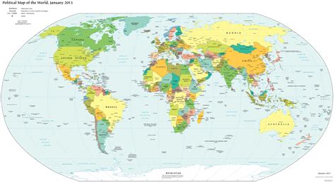 World Political Map • Carte •