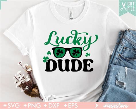 Lucky Dude Svg Lucky Svg St Patricks Day Svg St Patricks Shirt St Paddy S Day Svg Irish Svg