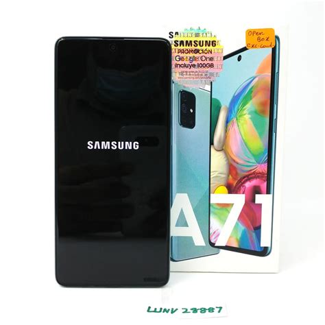 Samsung Galaxy A71 Unlocked Blue 128gb 6gb Lunv28887 Swappa