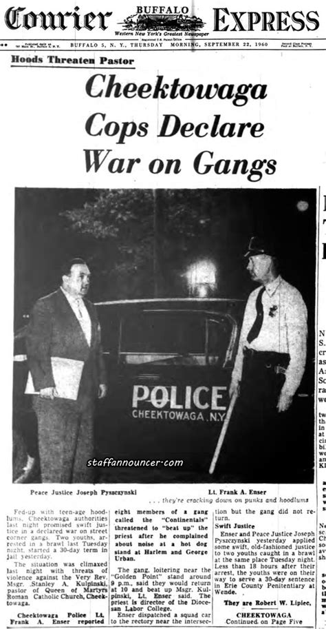 wild and vicious 1960s cheektowaga street gangs trending buffalo