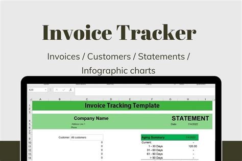 Invoice Tracker Excel Payment Log Graphic By Craftaddicted · Creative