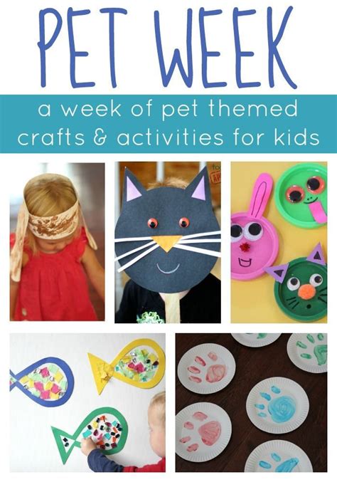 Pet Week Week Of Playful Learning Activities Toddler Approved