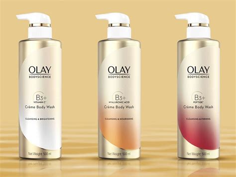 Olays New Bodyscience Body Wash With Niacinamide To Achieve Body Glow