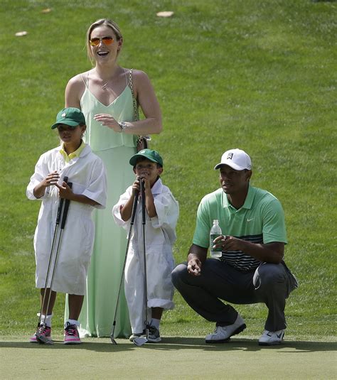 15 Adorable Masters Photos Of Tiger Woods His Kids And Lindsey Vonn