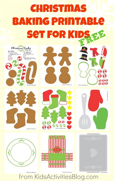 If you land on the bottom of a. Cute Christmas Printables - Cookie Decorating Set | Kids ...