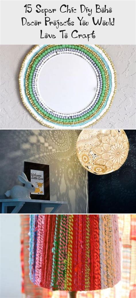 15 Super Chic Diy Boho Decor Projects You Would Love To Craft Decor