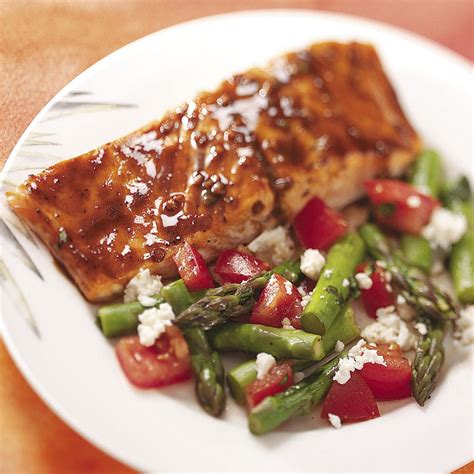 Balsamic Glazed Salmon Recipe How To Make It Taste Of Home