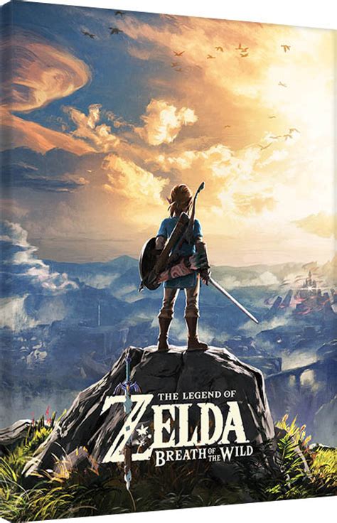 Leinwand Poster Bilder The Legend Of Zelda Breath Of The Wild