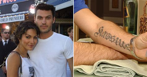 Brian Austin Green Finally Removes Vanessa Marcil Tattoo 20 Years