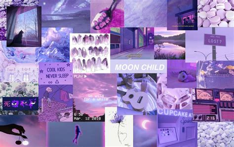 Follow the vibe and change your wallpaper every day! purple desktop | Aesthetic desktop wallpaper, Cute laptop ...