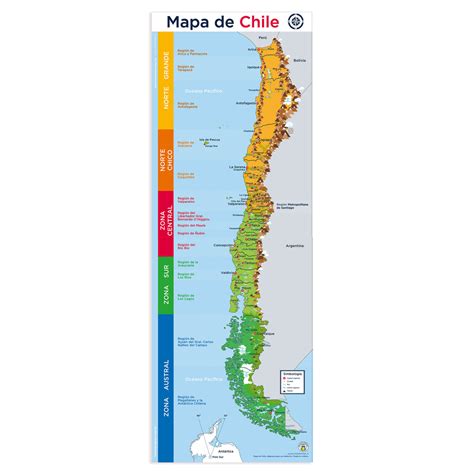 Mapa Gigante Interactivo De Chile Masterwise