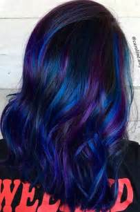 It also works best if you are trying to add highlights on hair colors such as bright blue or even auburn brown. Fabulous Purple and Blue Hairstyles | Beauty Finals