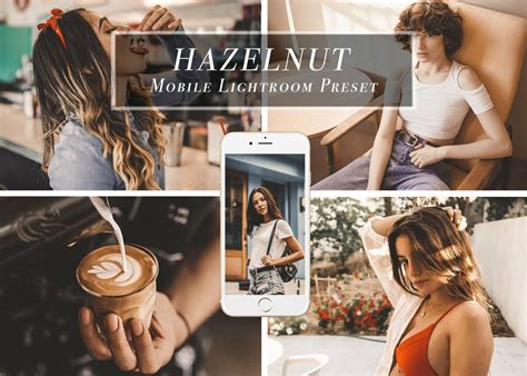 Mobile Lightroom Preset Hazelnut Masterbundles