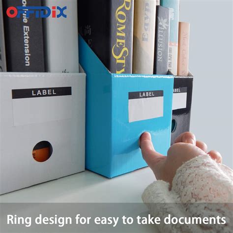 Buy Offidix Office Kraft Paper Desktop Storage Box A4 Document Holder