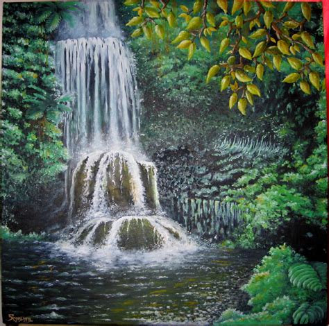 Waterfall Paintings