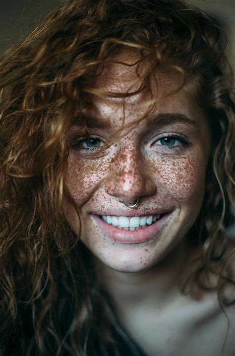 Redhead Em By Mark Harless Redheads In Beautiful Freckles
