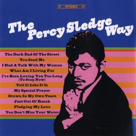 The Percy Sledge Way Album Cover With An Image Of A Man Holding His Hand To His Chin