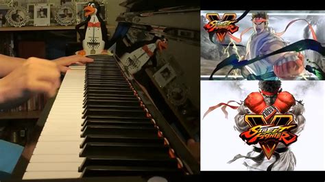 Street Fighter 5 Sfv New Main Menu Theme Ost Piano Cover By Amosdoll