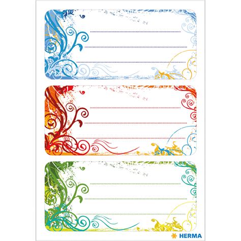 Book Labels 76x35 Mm 5982