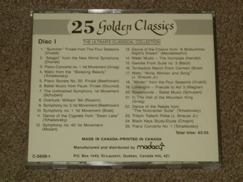 Release “100 Golden Classics 25 Golden Classics” By Various Artists