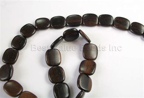 Wooden Flat Rectangle Beads Bead Manufacturer