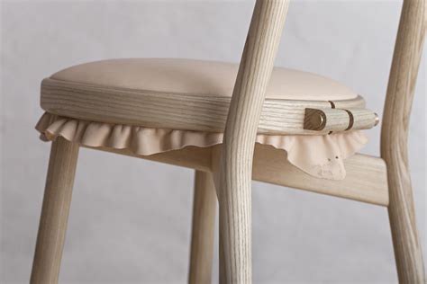 The raw edges and visible inside of the upholstery highlights all the beautiful and natural characteristics and craft that. Canvas Chair by Stoft Studio | Design