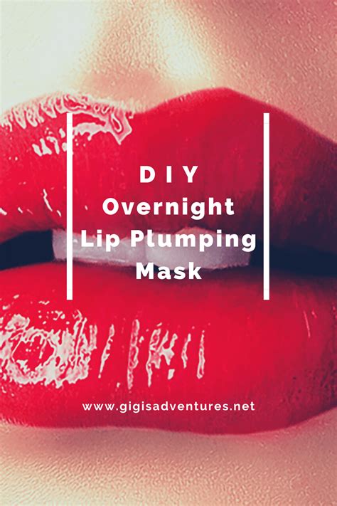Diy 3 Ingredients Overnight Lip Plumping Mask Diy Lip Mask