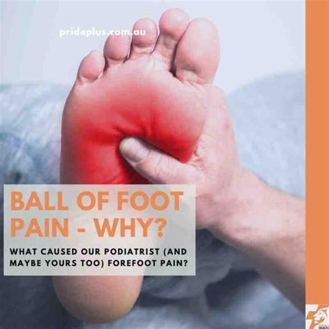 What Caused Our Podiatrists Ball Of Foot Pain And Maybe Yours Too