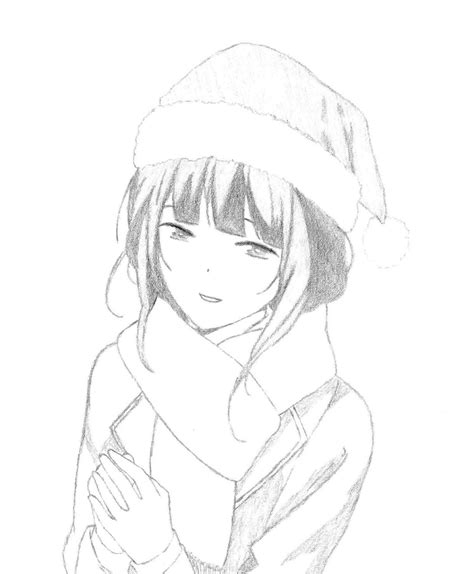 Top 73 Anime Christmas Drawings Incdgdbentre