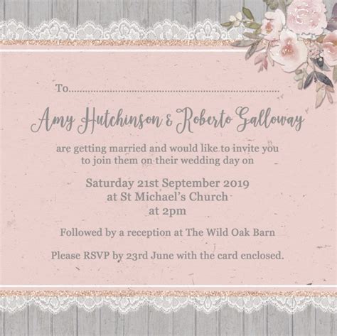 25 Exclusive Image Of What To Say On Wedding Invitations