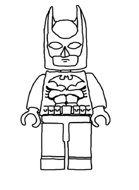 Batman Coloriage Gratuit  Lego coloring pages, Batman coloring pages