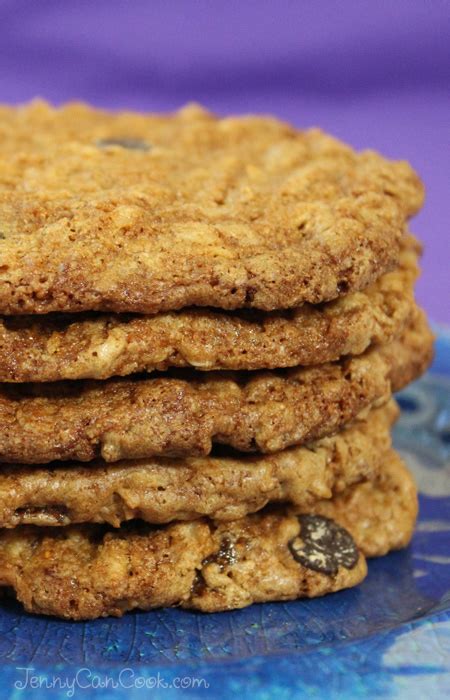 The serving size for the nutrition information is 6. High Fiber Cookies | Jenny Can Cook - Jenny Can Cook