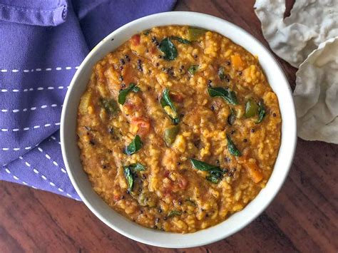 South Indian One Pot Sambar Rice Recipe By Archanas Kitchen