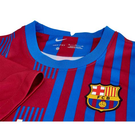 Nike 202122 Fc Barcelona 30 Gavi League Home Soccer Jersey Size Large