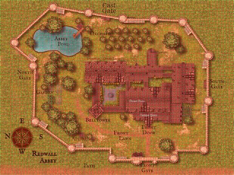 Redwall Abbey Inkarnate Create Fantasy Maps Online