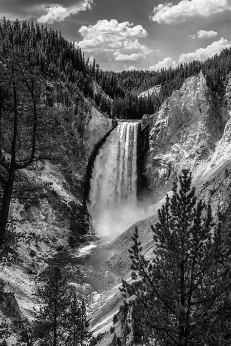 Lower Falls Yellowstone National Park Oc X R Earthporn