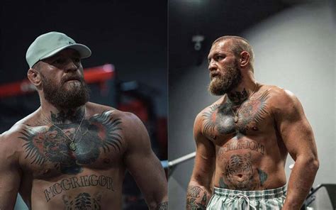 ufc fighter conor mcgregor gains weight to fight at a higher weight twitter fans reaction